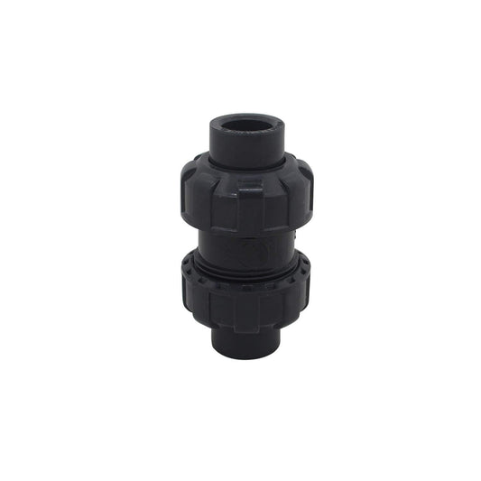 Pool Ball Valve Swimming Pool Non Valve Water PVC Check Valve Anti Valve (Internal Diameter 50mm)