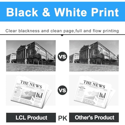 LCL Compatible Toner Cartridge H625 H825 S2825 H625cdw H825cdw S2825cdn 593-BBSB 593-BBSD 593-BBRV 593-BBSE (1 Black 1 Cyan 1 Yellow 1 Magenta) Replacement for Dell H625cdw H825cdw S2825cdn S2825