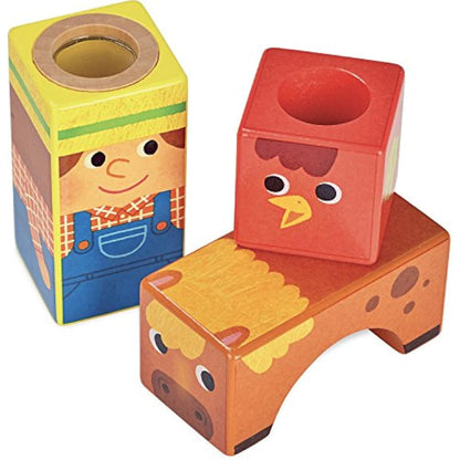 Vilac Vilac2102 Farm Musical Blocks