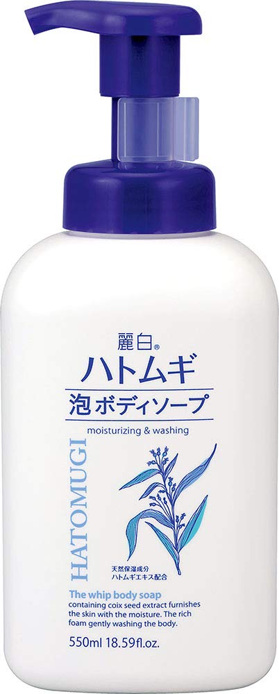 Reihaku Hatomugi Foam Body Soap - 550ml