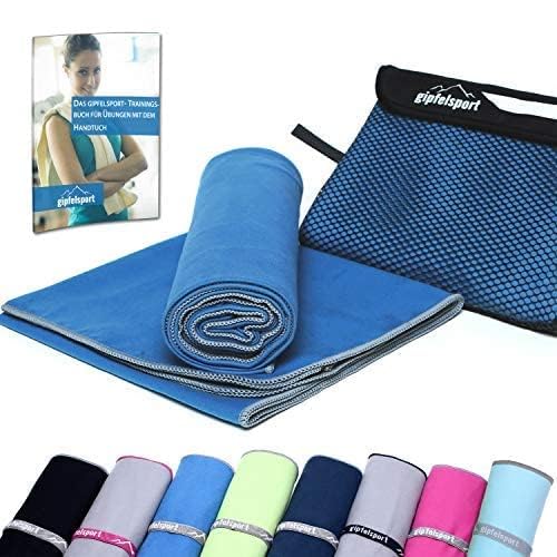 gipfelsport Microfibre Towel 1x XL(180x80cm) Blue