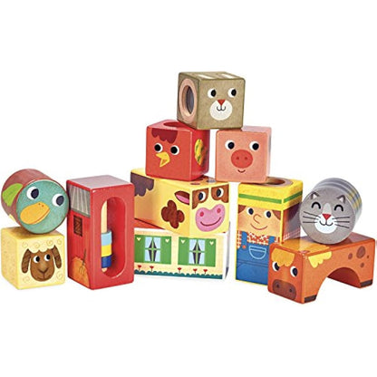 Vilac Vilac2102 Farm Musical Blocks