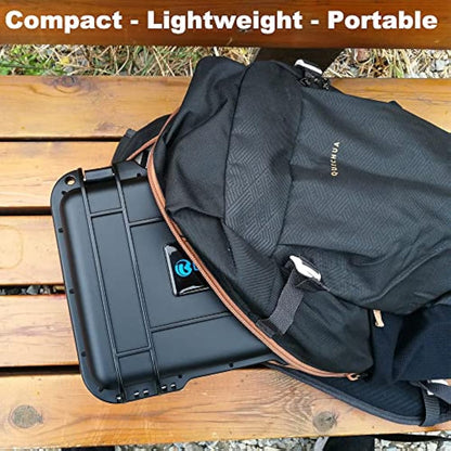 LEKUFEE Waterproof Hard Case for DJI Mini 4 Pro/3/3 Pro Drone,DJI RC N3/N2/N1 & Accessories (Case Only)