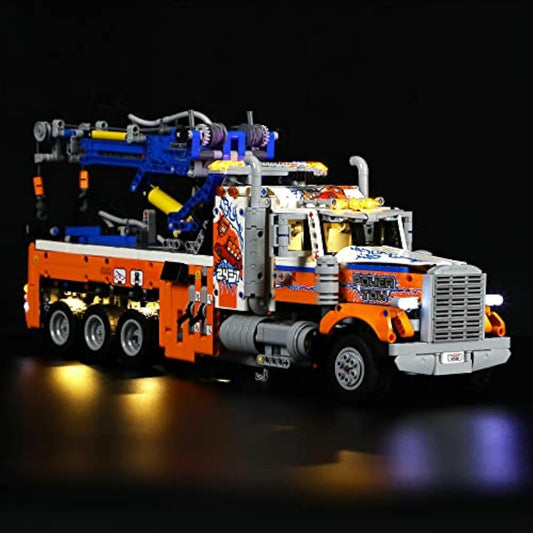 LIGHTAILING Led Light Compatible With Lego 42128 Technic Heavy-duty Tow Truck Building Blocks Model - NOT Included The Model Set