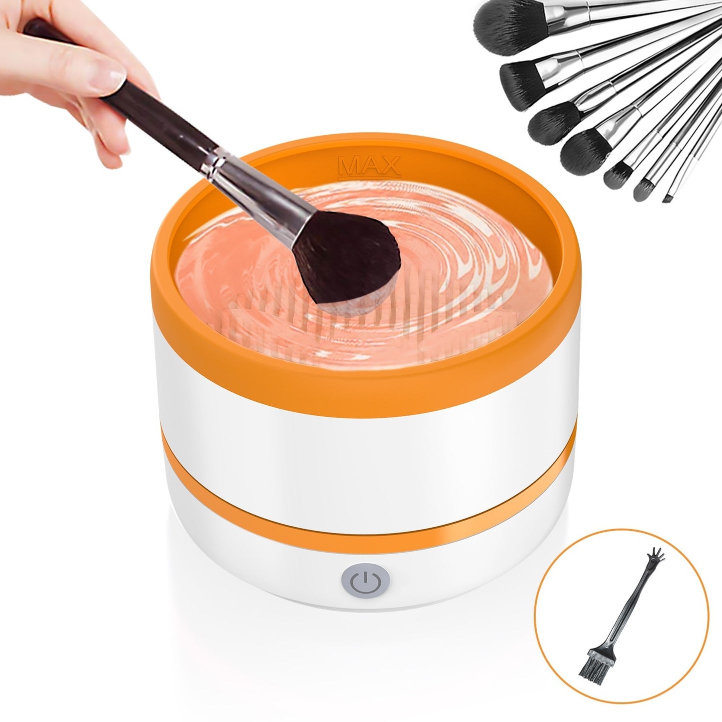 Makeup Brush Automatic Cleaning Device Beauty Tools