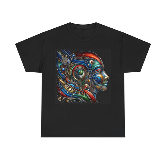 Stained Glass Dreams Unisex T Shirt Graphic Tee Unisex