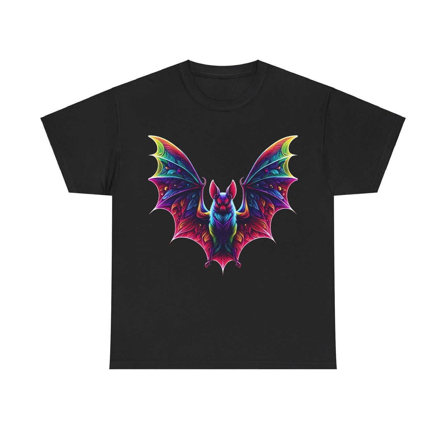 Radiant Evolution Bat Tee  Unisex Cotton Tee Graphic T Shirt