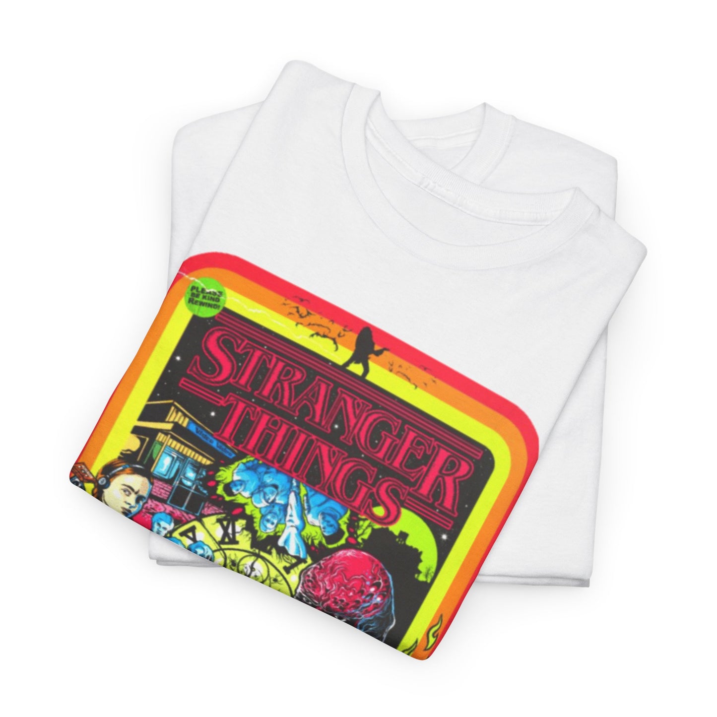 Stranger Things Mens Womens Graphic Cotton Funny T Shirt Tee Unisex urban street