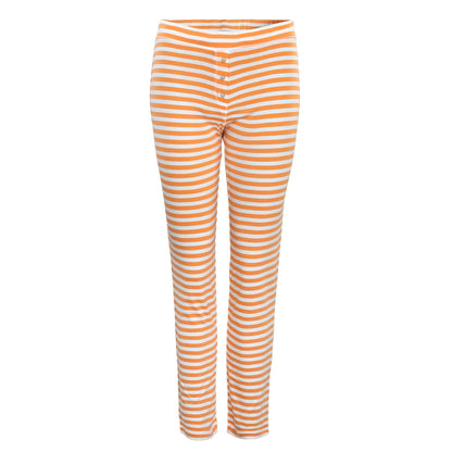 Lifestyle image of women in luxury organic cotton sleep leggings, perfect for a restful night’s sleep in style.
