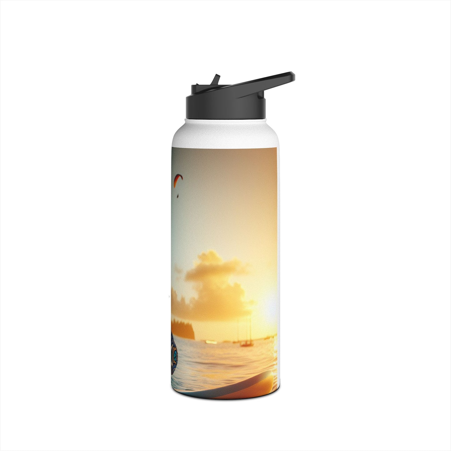 Fantasy Paddleboarding Stainless Steel Water Bottle, Standard Lid