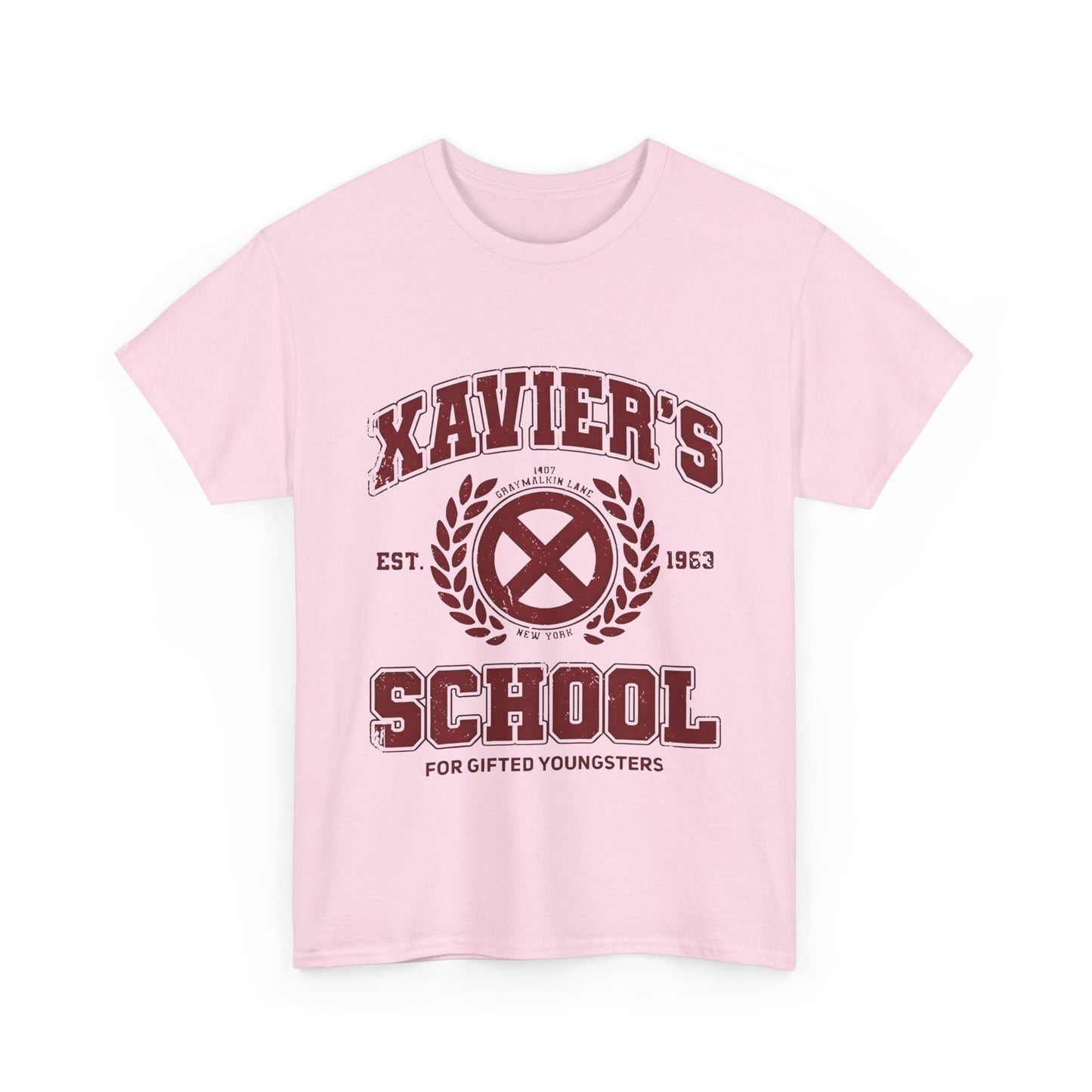 Xaviers school for gifted youngsters X-men Logo Graphic Unisex  Tee Shirt