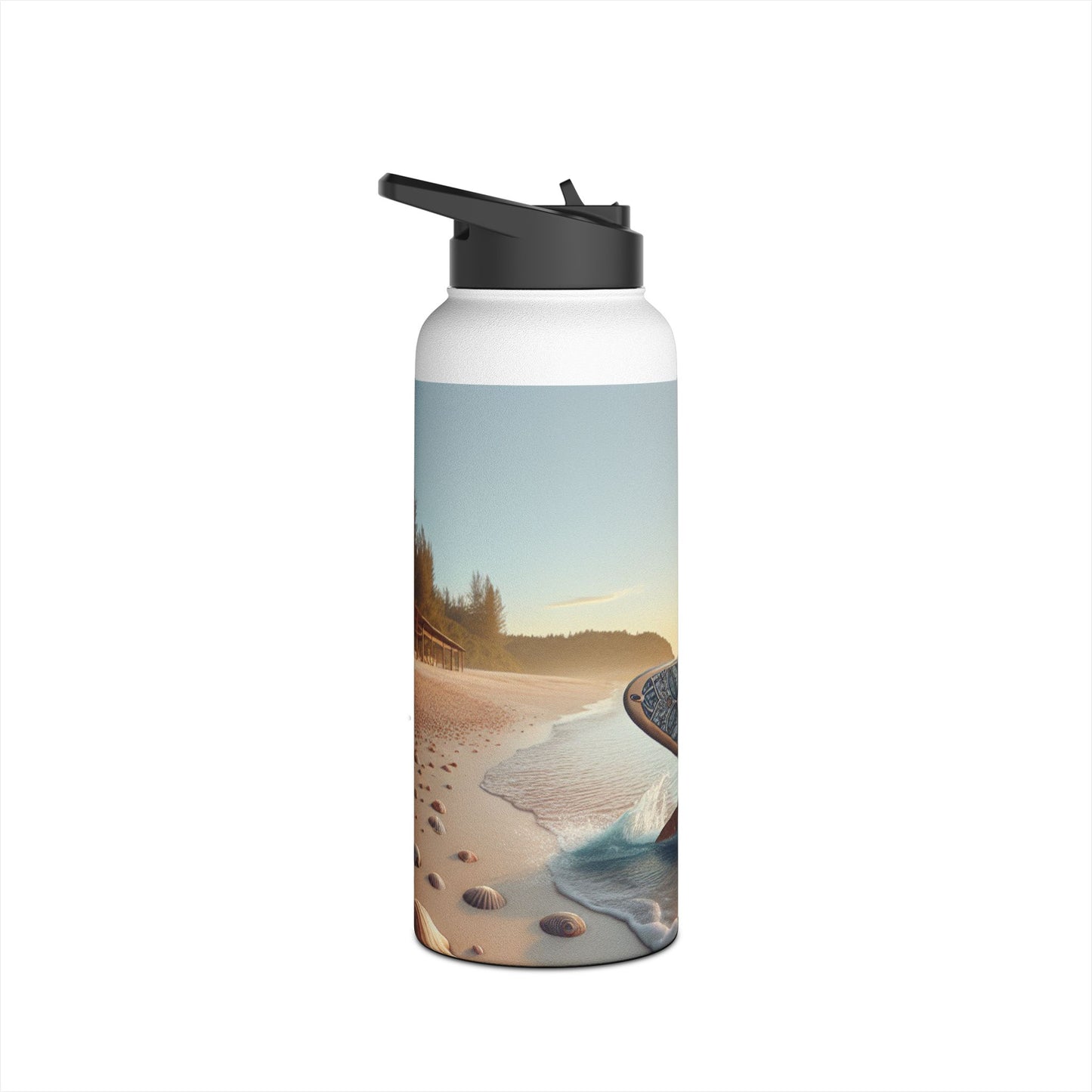 Fantasy Paddleboarding Stainless Steel Water Bottle, Standard Lid