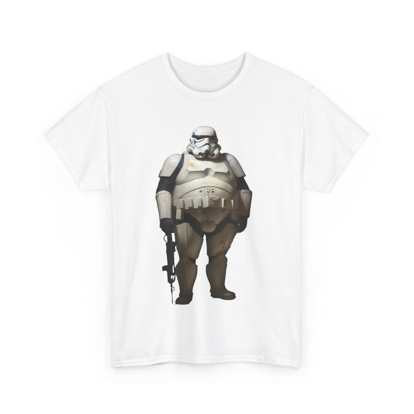 Chubby Stormtrooper  Graphic Unisex Graphic Tee Shirt