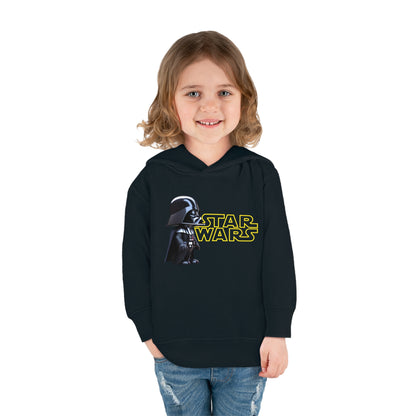 Luxurious Darth Vader Hoodie for young Star Wars enthusiasts aged 2-5 years, featuring a striking Darth Vader graphic and ‘Star Wars’ text design.