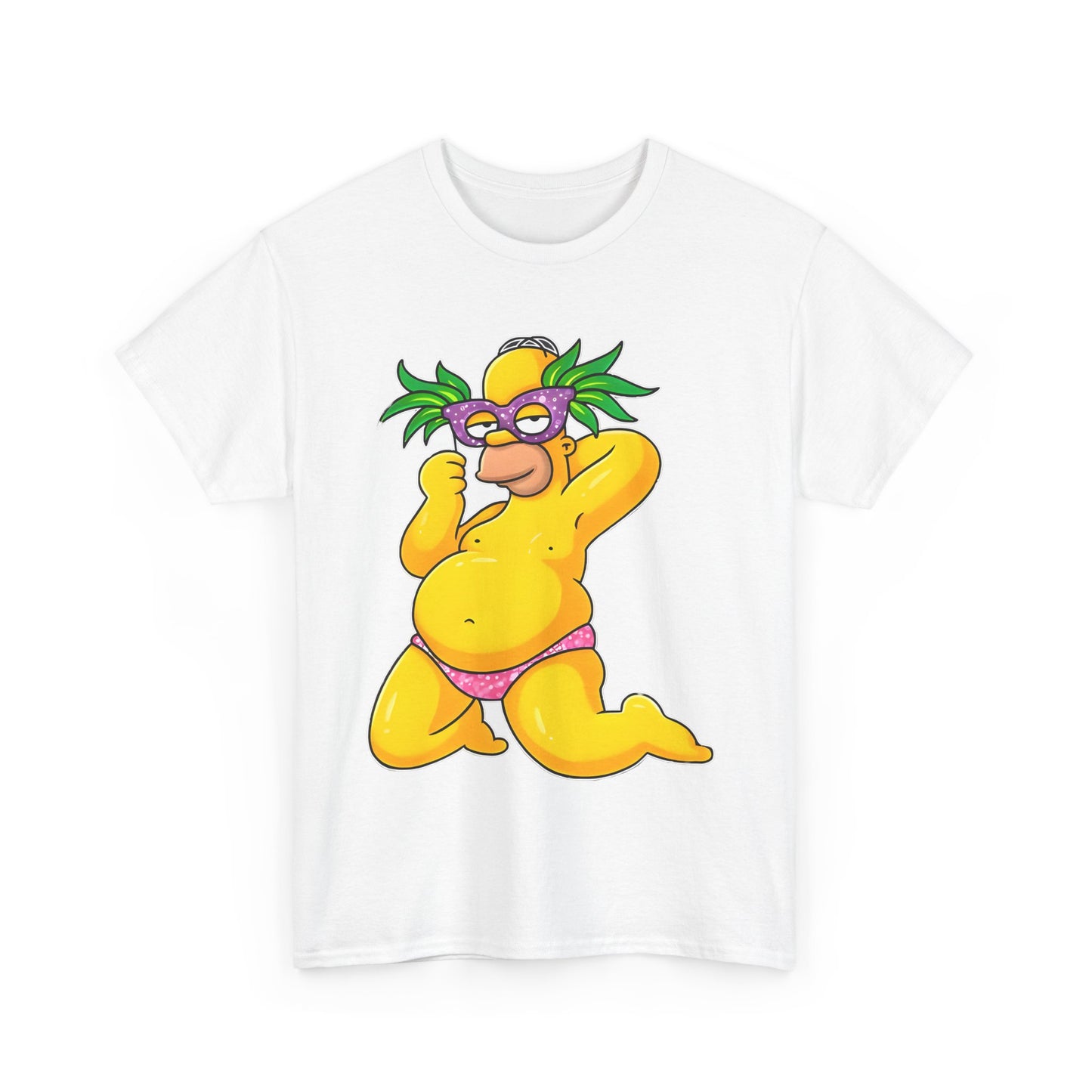 Homer Simpson  Unisex Cotton Tee Graphic T Shirt