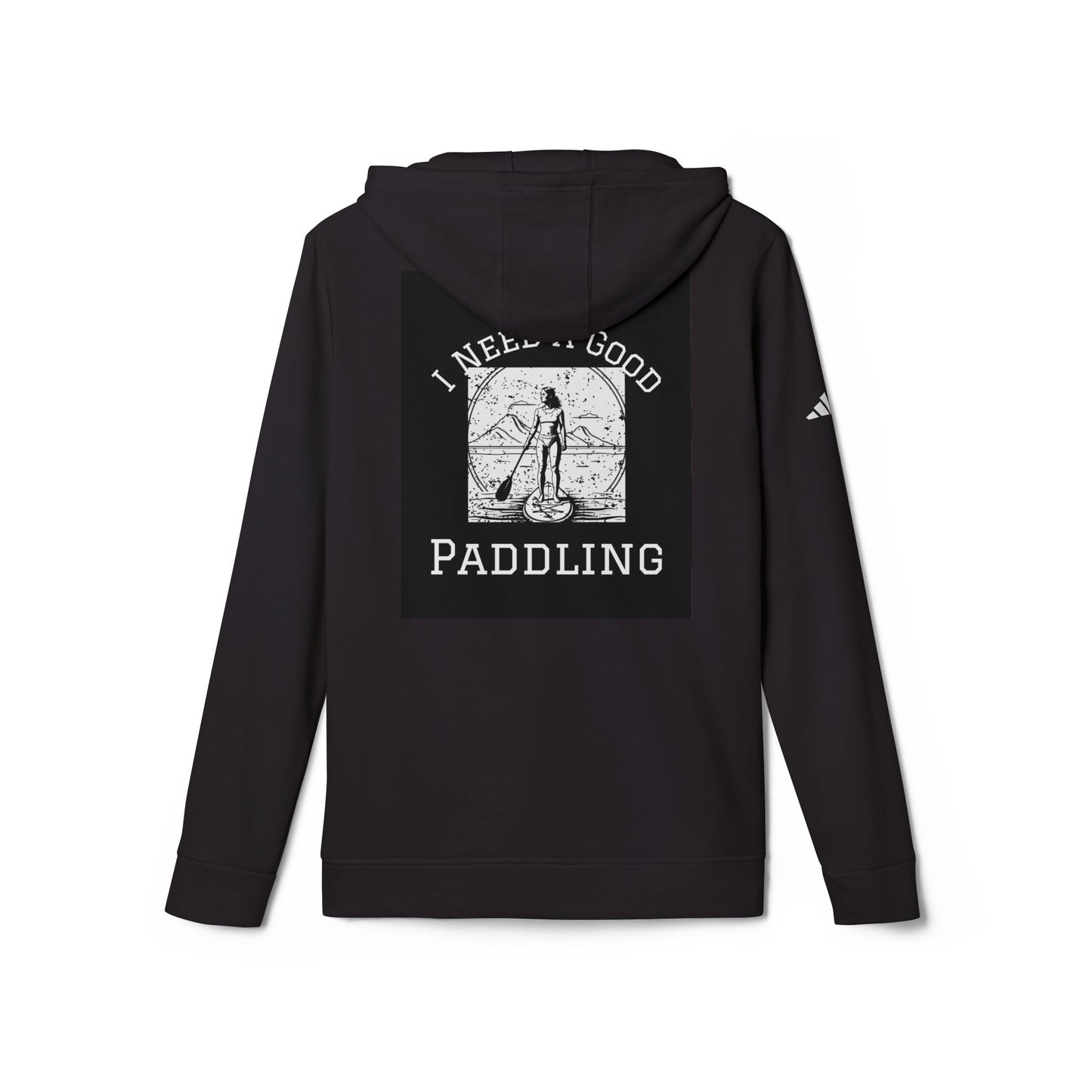 Adidas Women´s Fleece I Need a Good Paddling Hoodie For paddleboarders Black