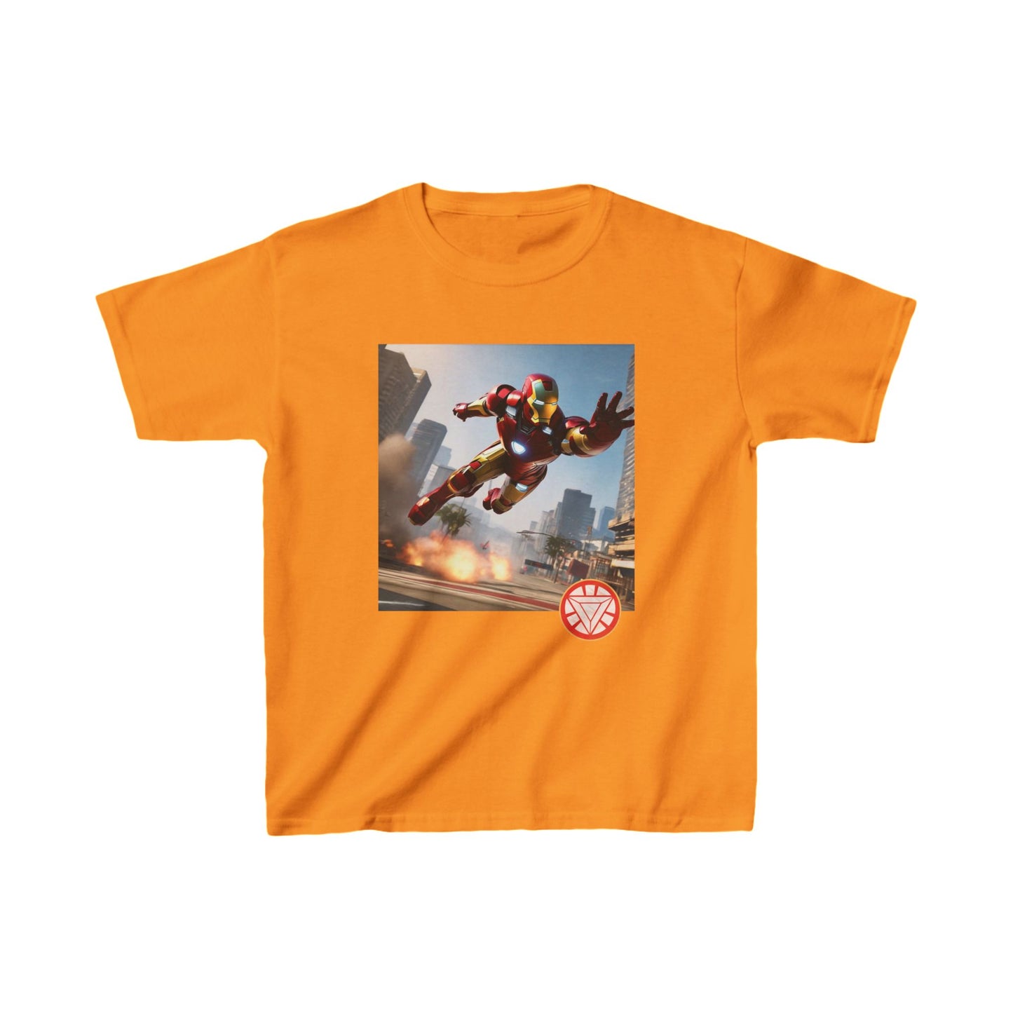 Kids Iron Man Heavy Cotton Tee 16 colors