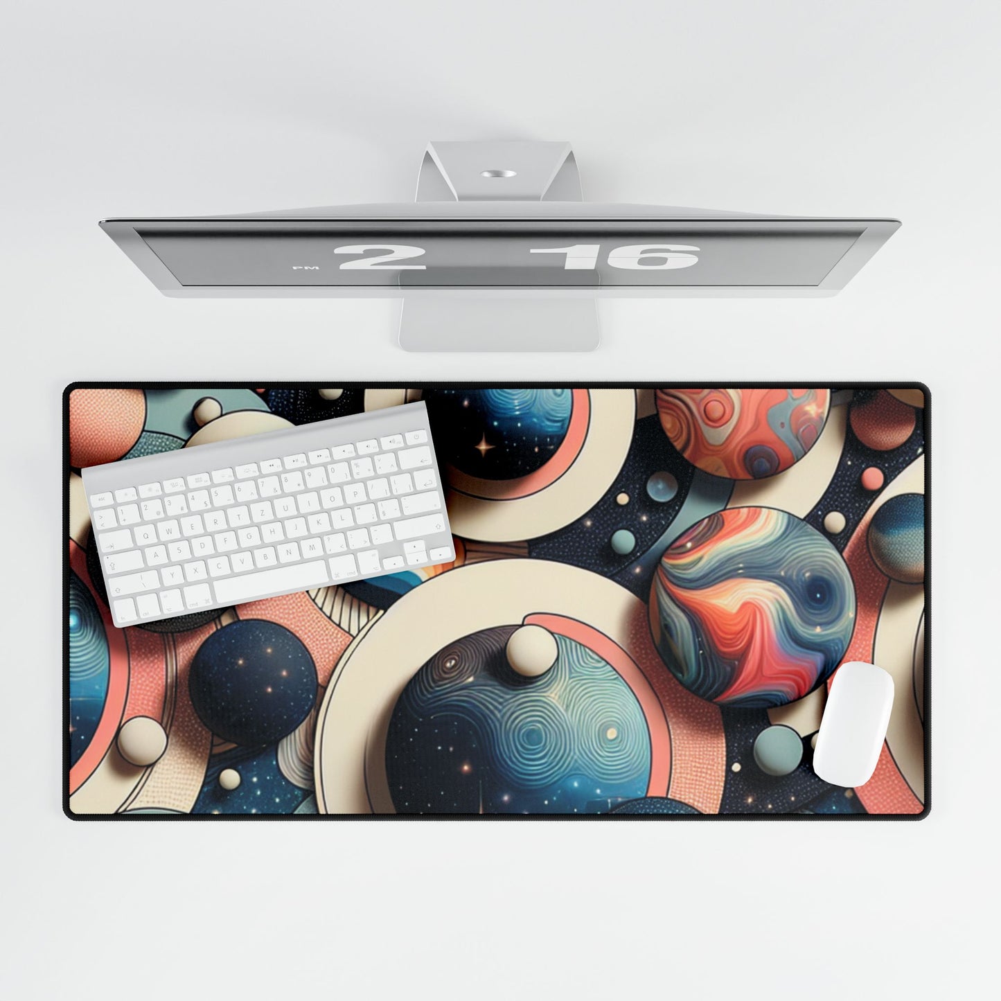 Stellar Nebulous Desk Mat Style- Desk | Mouse Mat 3 Sizes