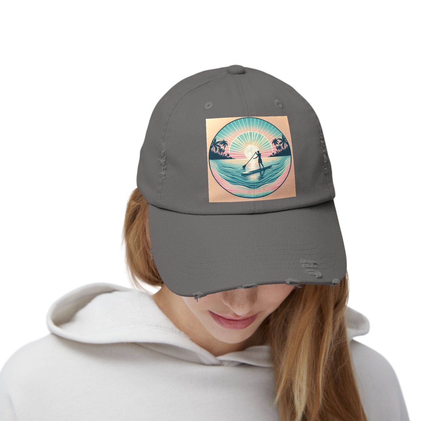 Unisex Distressed Paddleboarders Cap