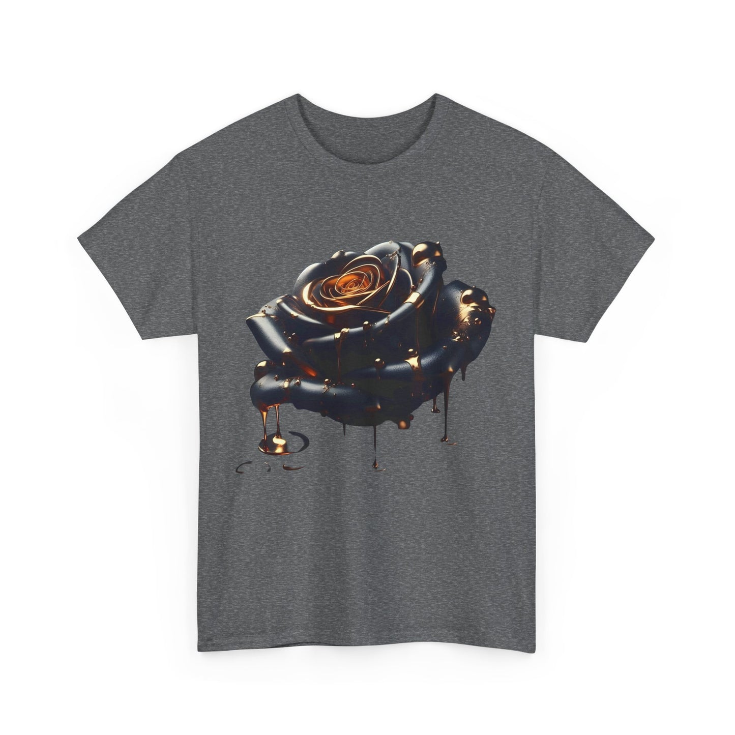 Close-Up Abstract Rose Unisex Cotton Tee Graphic T Shirt