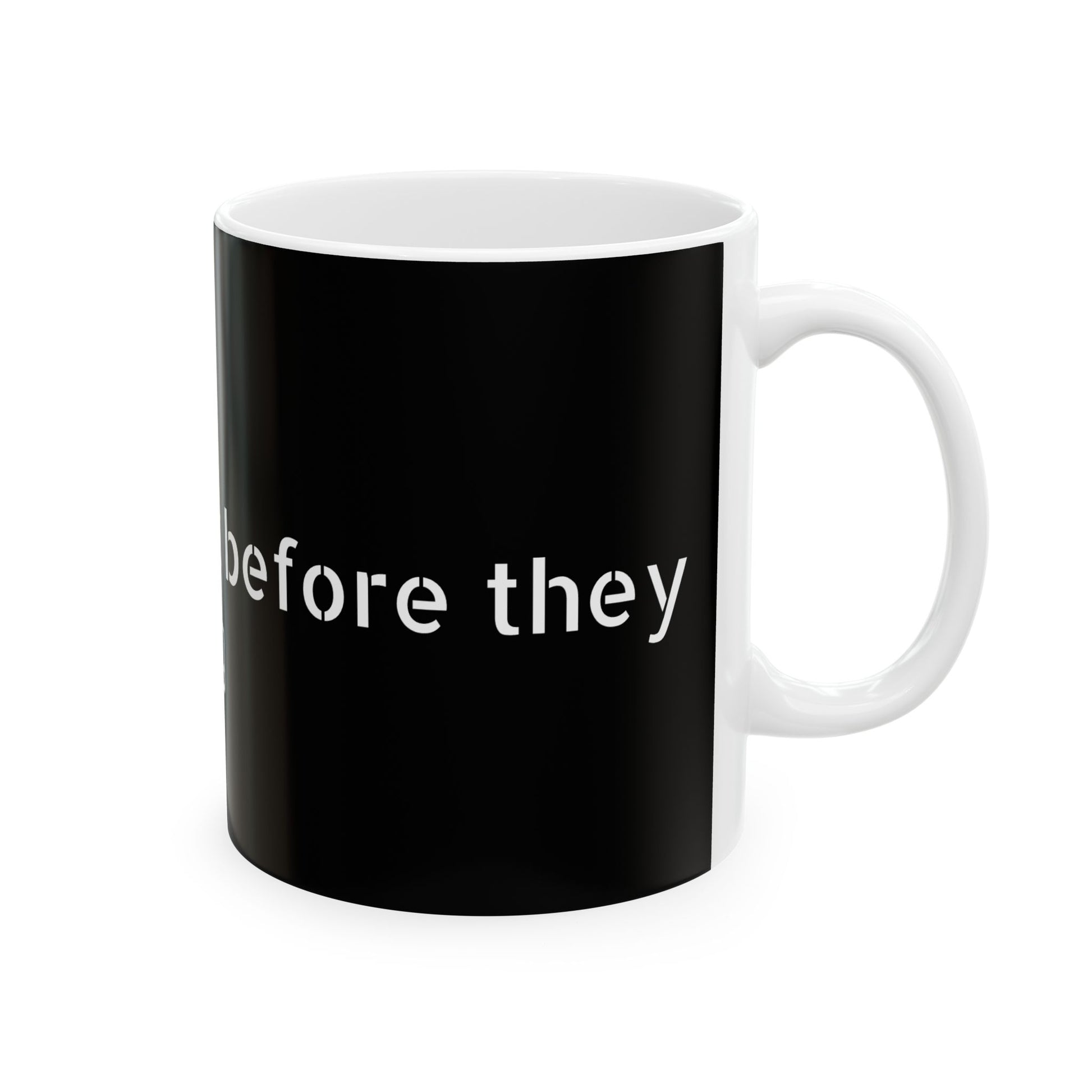 Inappropriate Slogan Ceramic Mug showcasing the funny F-word, perfect for cheeky office humor and coffee breaks.