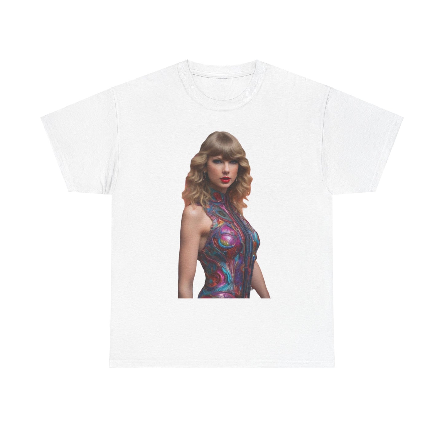 Swifties psychedelic  Taylor Swift Heavy Cotton Tee