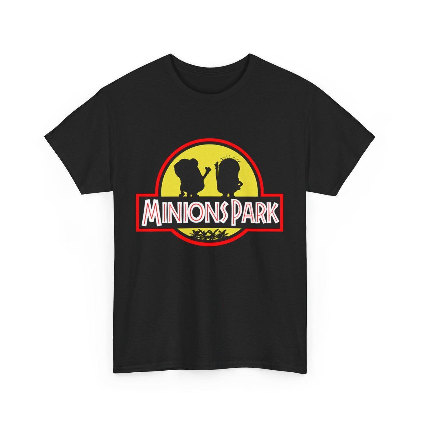 Minions Park Jurassic Park Mashup Unisex Men´s Women´s Graphic T Shirt Tee