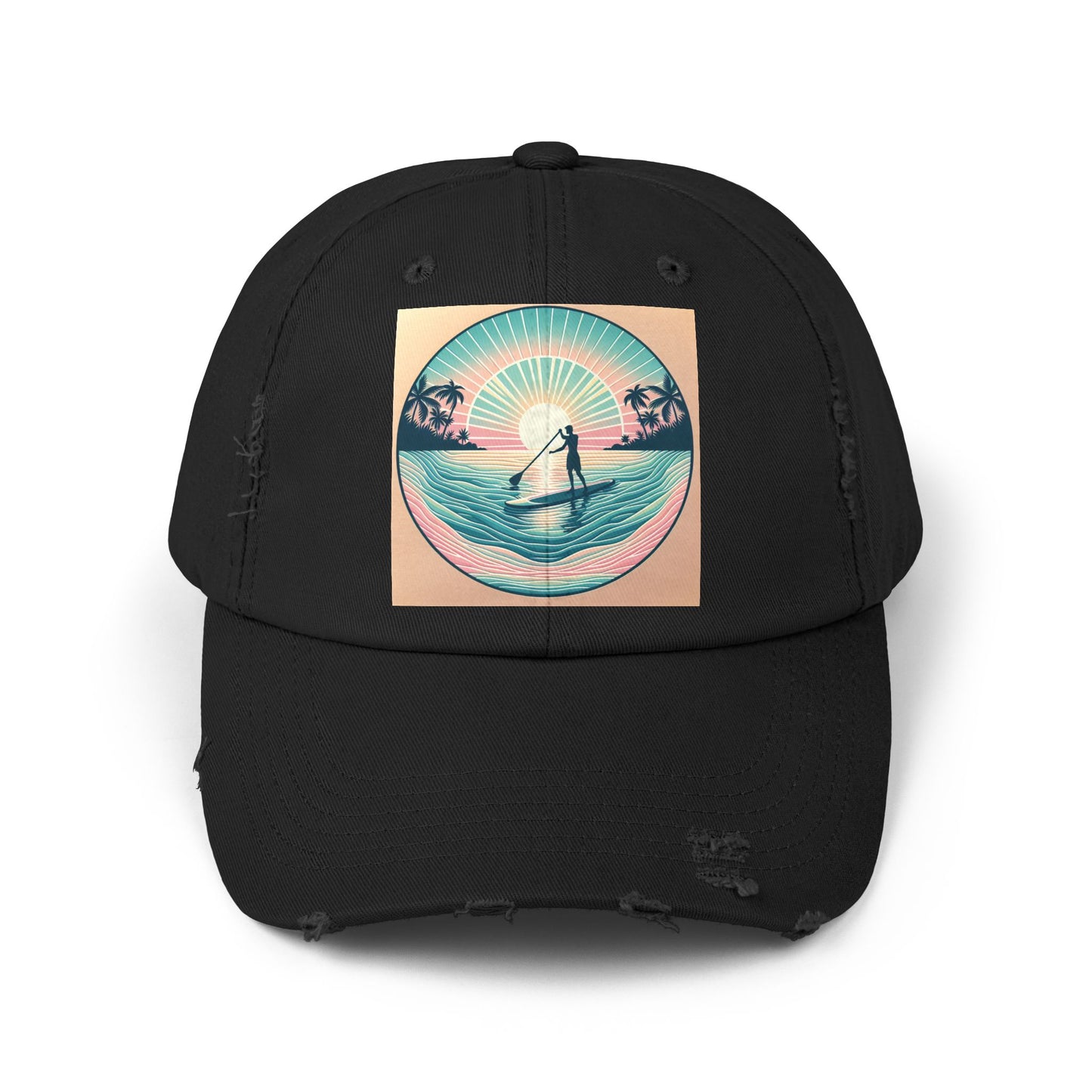 Unisex Distressed Paddleboarders Cap