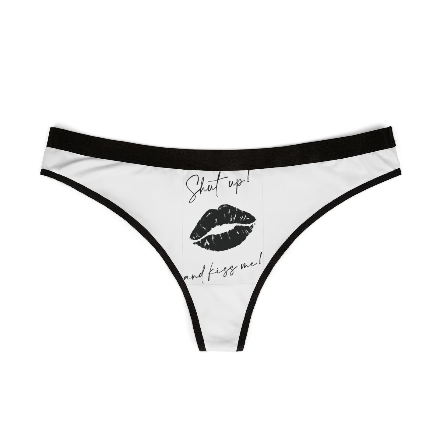 Valentines Naughty Gift Cheeky Womens Thong funny Birthday Anniversary Romantic