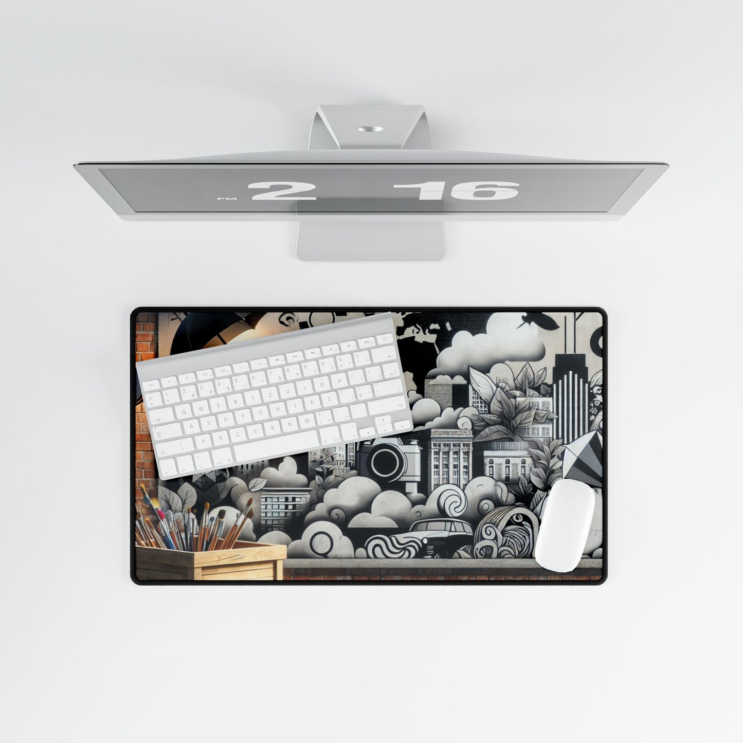 Graffiti Whisper Fusion Mat- Desk | Mouse Mat 3 Sizes