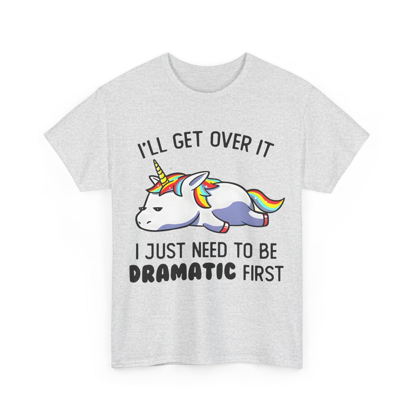 Unicorn Melancholy   Graphic Unisex  Tee Shirt