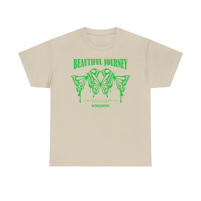 Beautiful Journey T-Shirt: Embrace Life with Stunning Graphic Butterflies Design