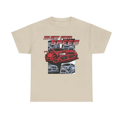 BUILT FOR SPEED: Exciting Race Car Graphic T-Shirt for Passionate Gearheads!