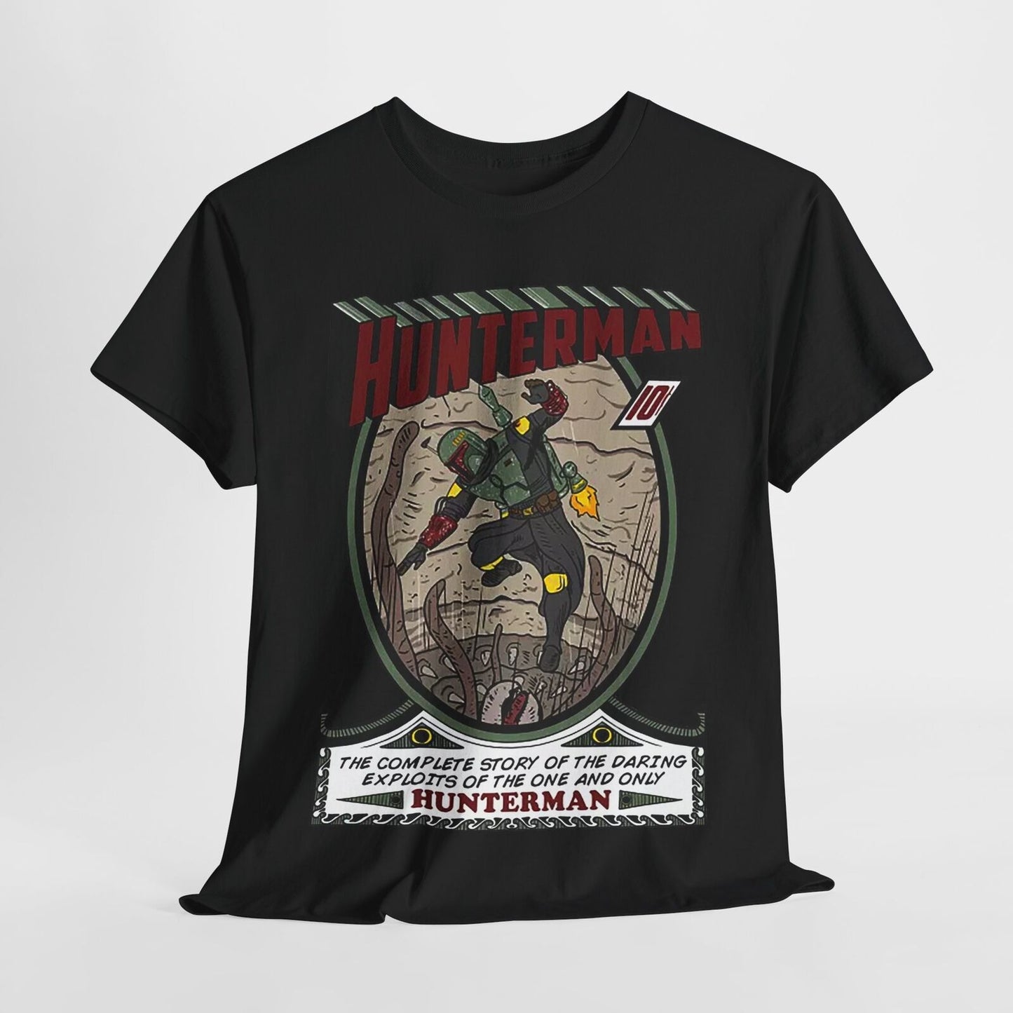 Epic Star Wars Boba Fett T-Shirt - Celebrate Hunterman Comic's 10th Anniversary!