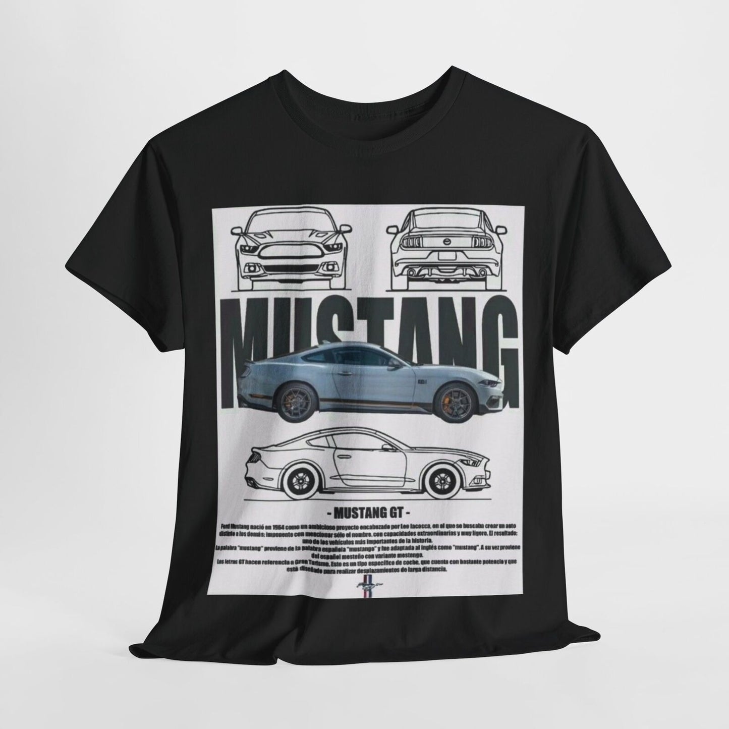 Mustang GT. Design Unisex T-Shirt for Men & Women - Technical Apparel Tee
