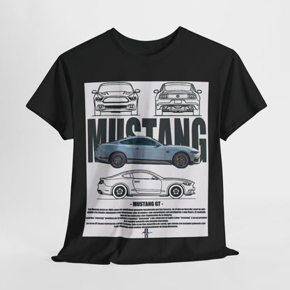 Mustang GT. Design Unisex T-Shirt for Men & Women - Technical Apparel Tee
