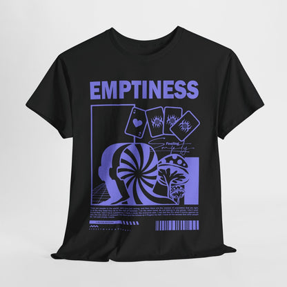 Emptiness Graphic T-Shirt with Psychedelic Patterns & Limited Edition Style