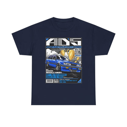 Thrilling Australia Drift Series T-Shirt: Race-Ready Design & QR Code Fun!
