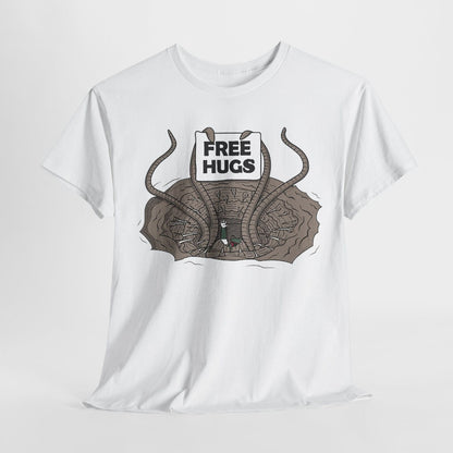 Star Wars Sarlacc Pit Free Hugs T-Shirt: Funny Alien Monster Design for Fans!