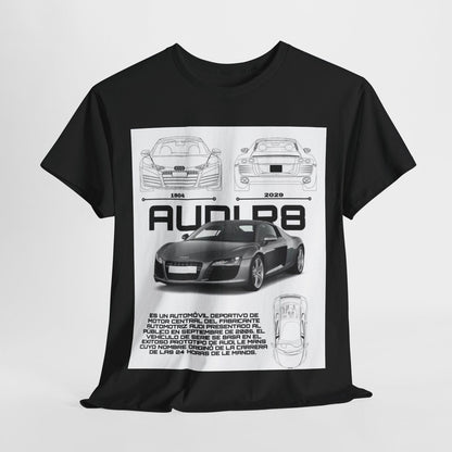 Audi R8 Design Unisex T-Shirt for Men & Women - Technical Apparel Tee