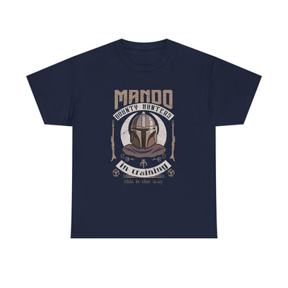 Vintage Mando Bounty Hunters T-Shirt - Star Wars Graphic Design Adventure Awaits