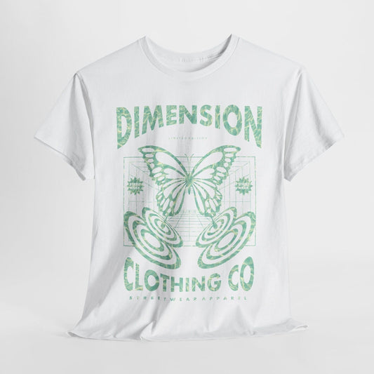 Limited Edition Light Teal Green Butterfly T-Shirt - 90s Inspired Streetwear