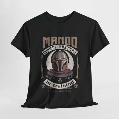 Vintage Mando Bounty Hunters T-Shirt - Star Wars Graphic Design Adventure Awaits