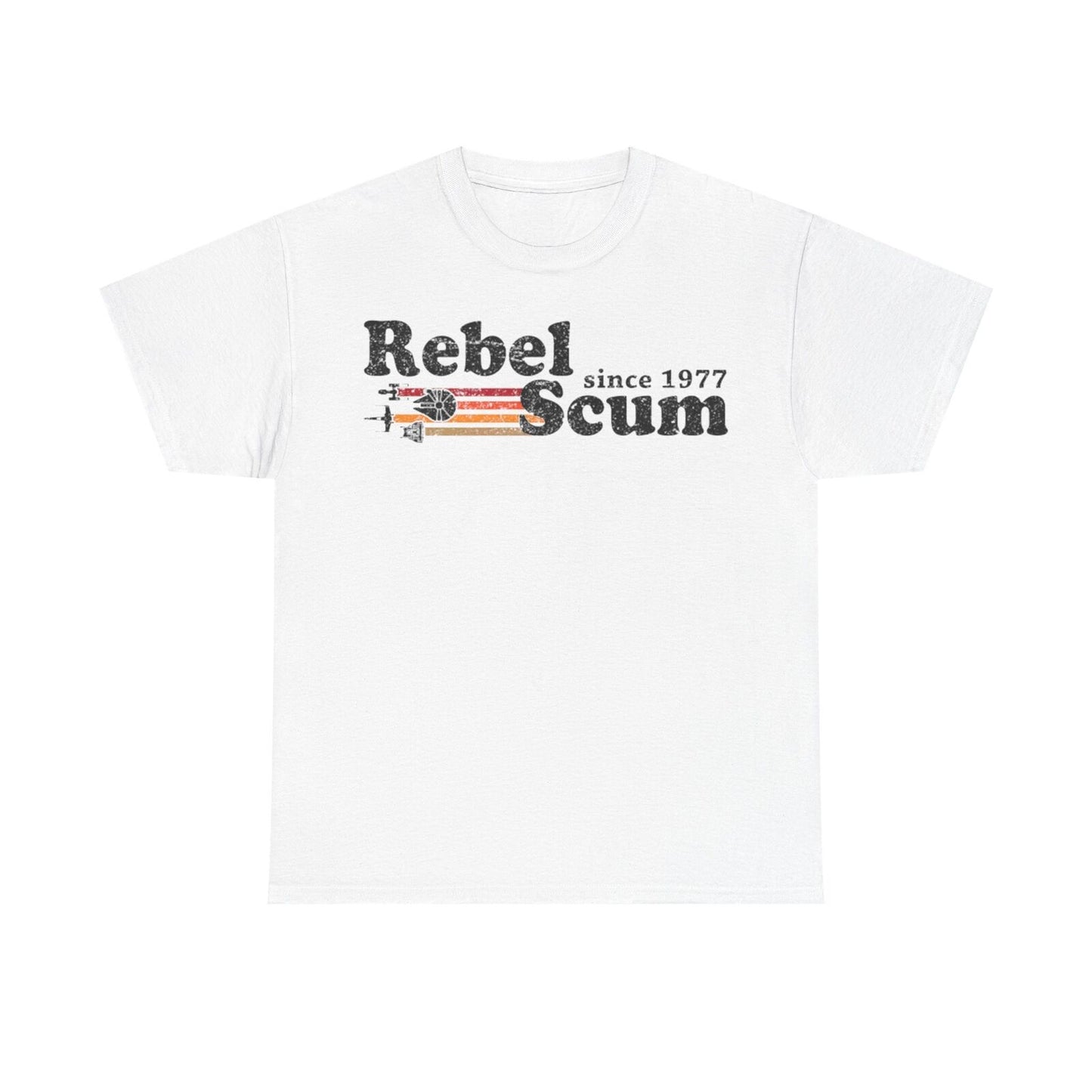 Epic Star Wars Rebel Scum T-Shirt: Vintage Style Graphic Design for Fans!