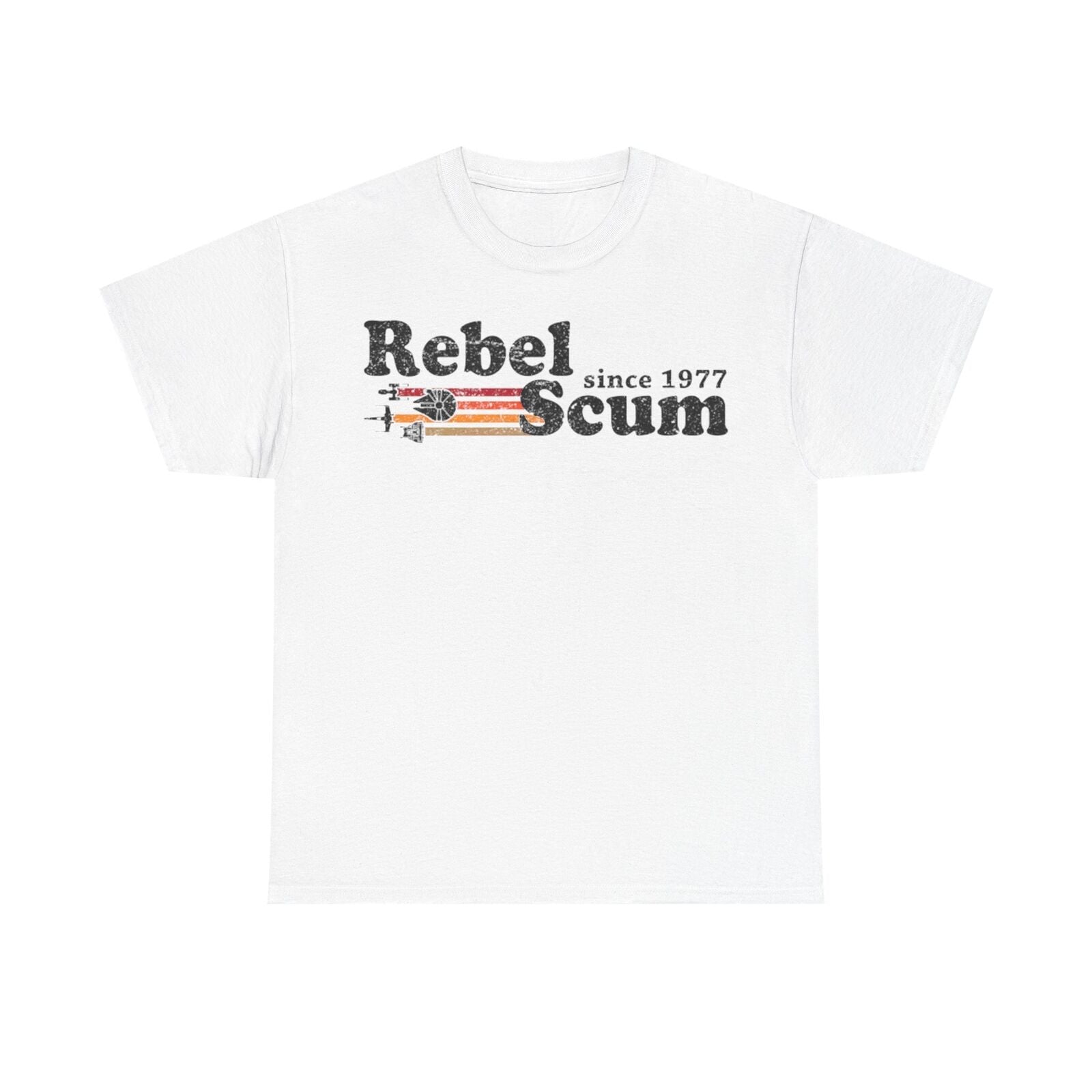 Epic Star Wars Rebel Scum T-Shirt: Vintage Style Graphic Design for Fans!