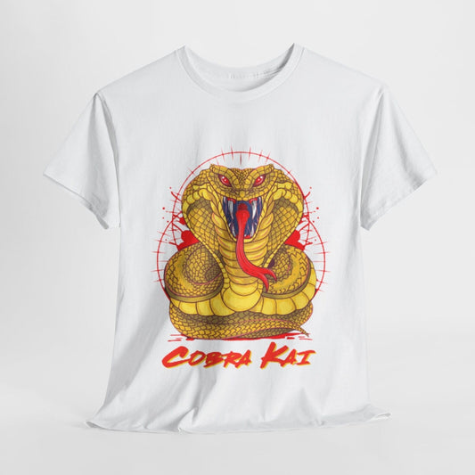 Cobra Kai Graphic Unisex T-Shirt: Stylish Cobra Logo Tee for Fans of All Ages
