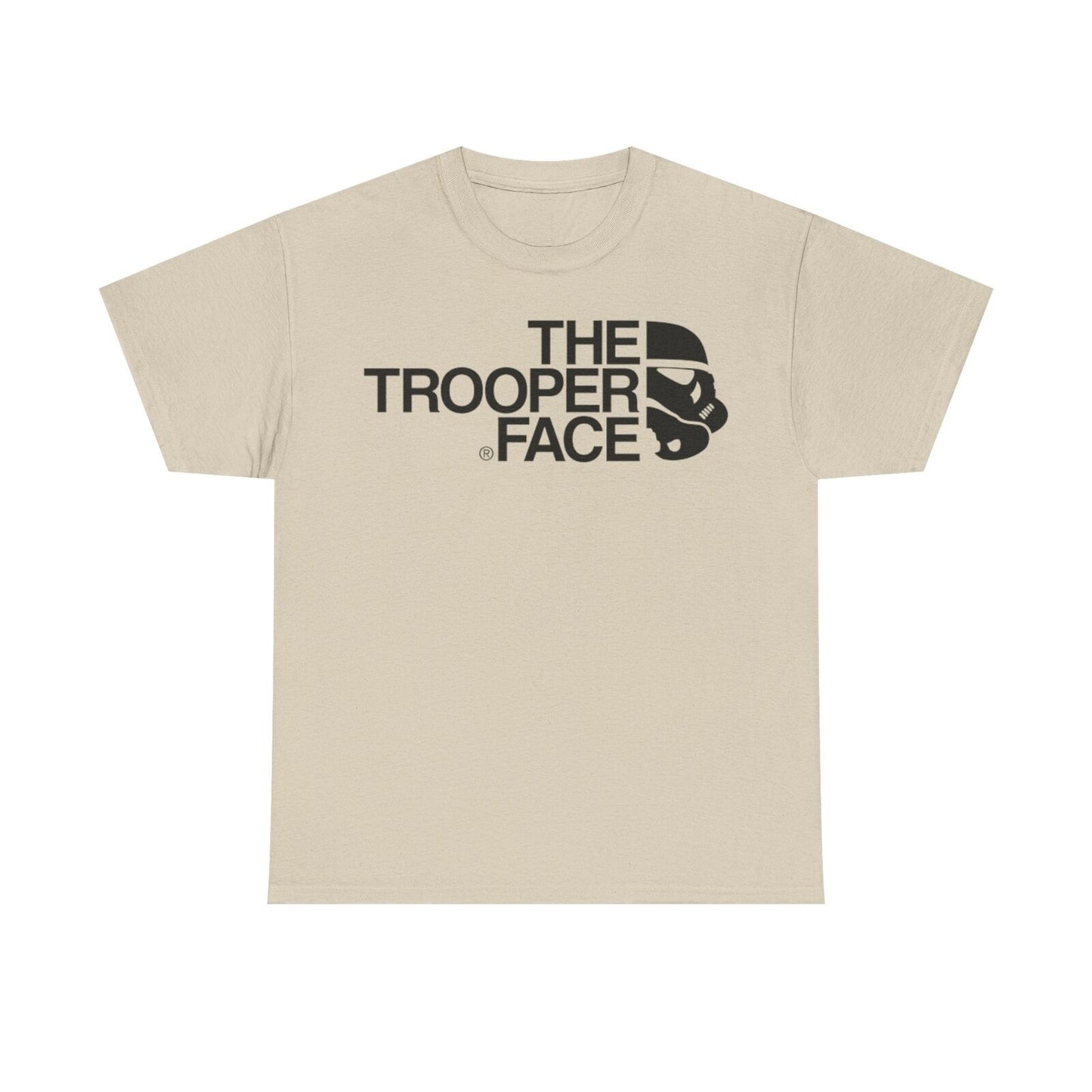 Epic 'TROOPER FACE' T-Shirt - Star Wars Stormtrooper Parody Design Unleashed!