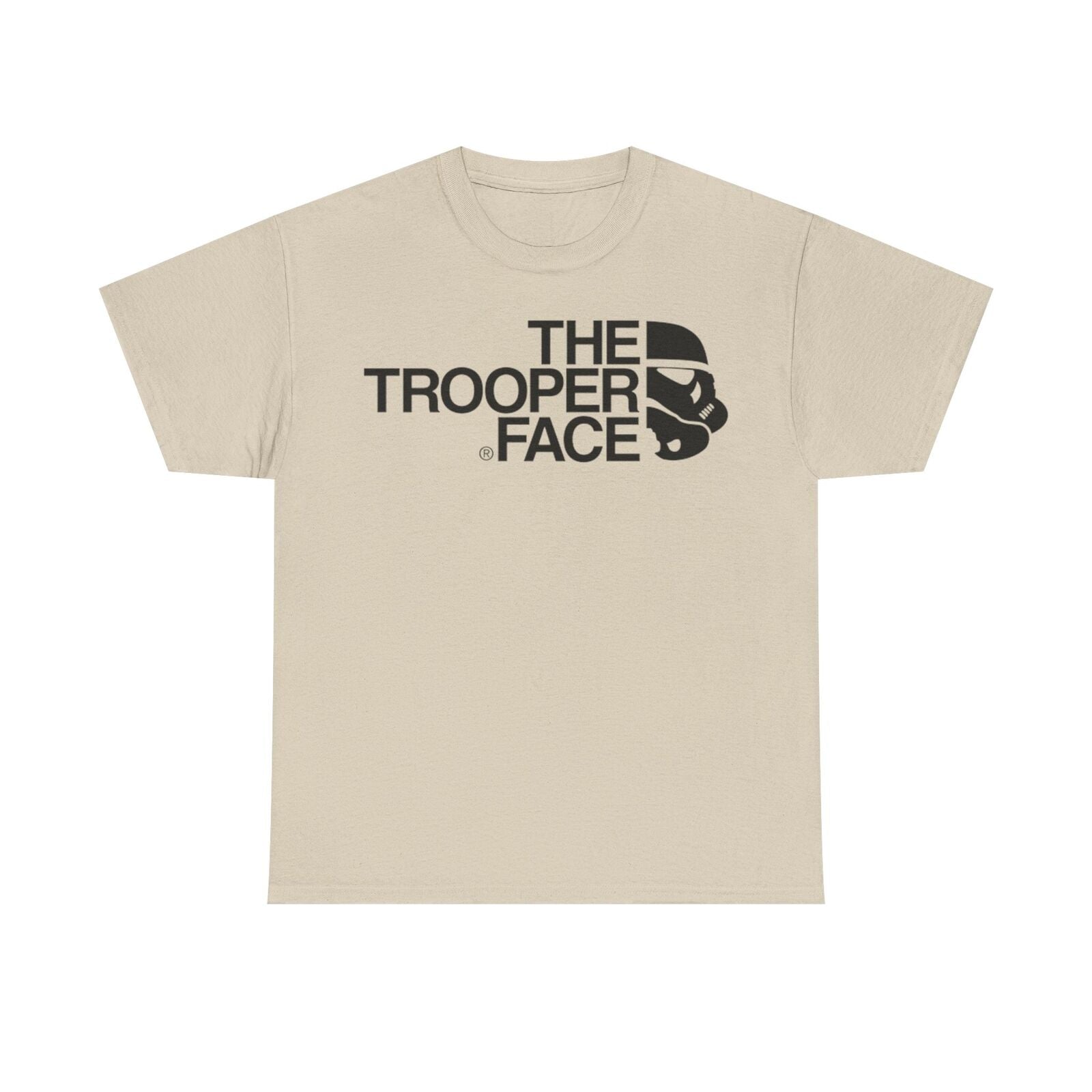 Epic 'TROOPER FACE' T-Shirt - Star Wars Stormtrooper Parody Design Unleashed!