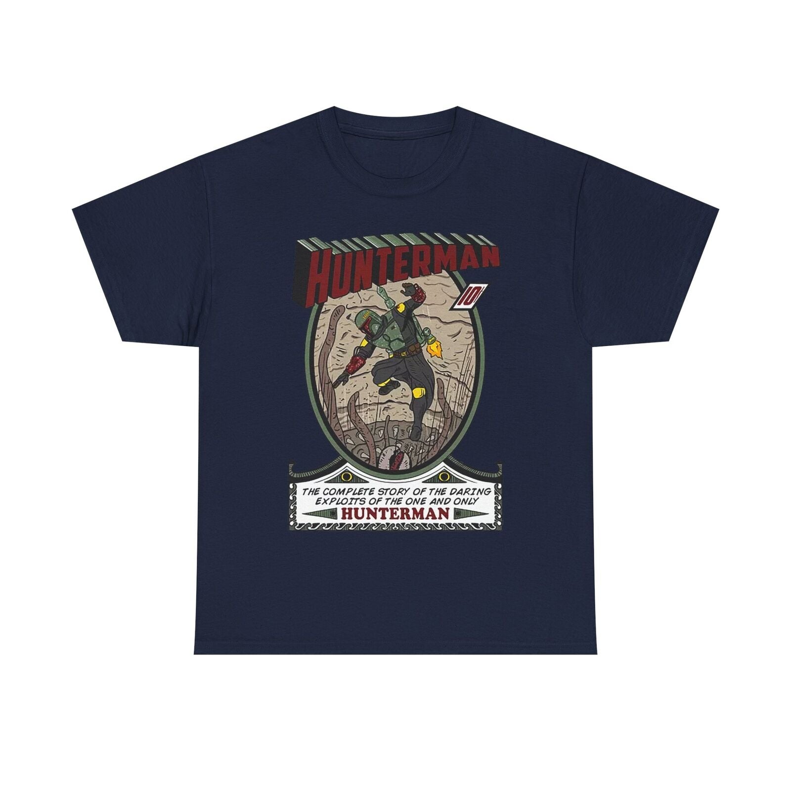 Epic Star Wars Boba Fett T-Shirt - Celebrate Hunterman Comic's 10th Anniversary!