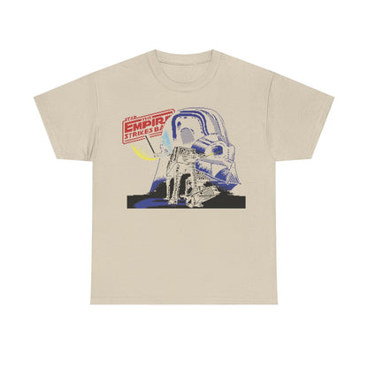 Epic Star Wars T-Shirt: Retro 80's Pixel Art of Darth Vader Bold Graphic Design